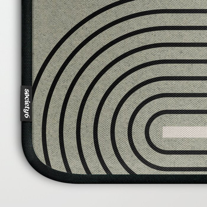 Modern Contemporary Balance No.2 Laptop Sleeve Gallery Image 3