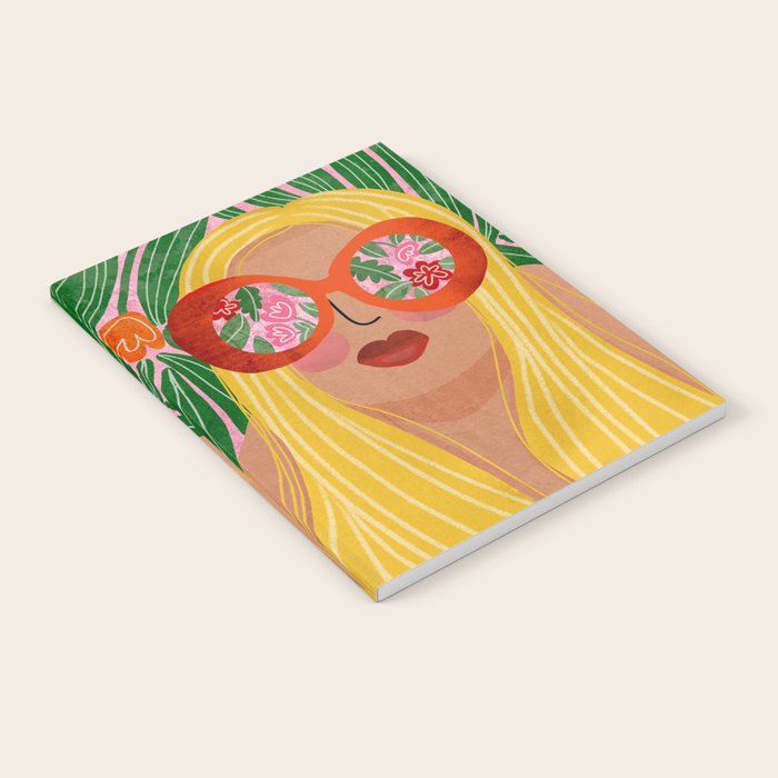 Floral Glasses Notebook Gallery Image 2