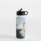 Iceland Mountain Beach - Landscape Photography Water Bottle Gallery Image 1