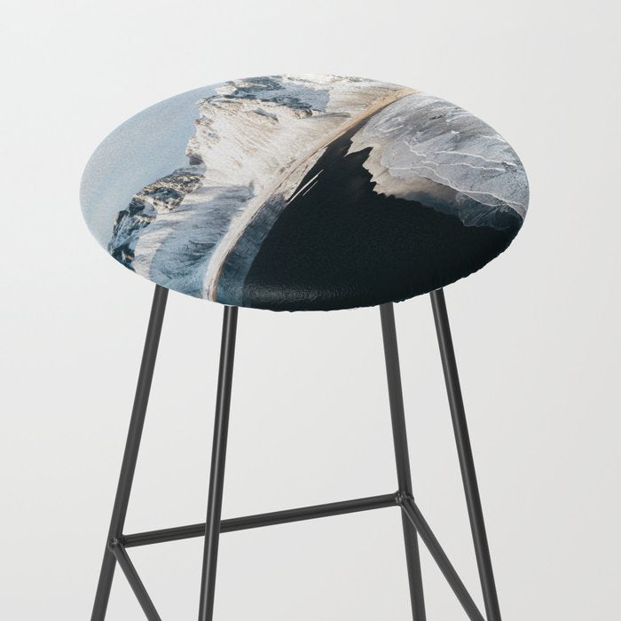 Iceland Mountain Beach - Landscape Photography Stool Gallery Image 2