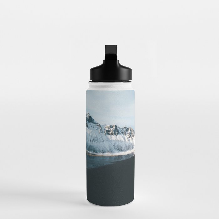 Iceland Mountain Beach - Landscape Photography Water Bottle Gallery Image 3