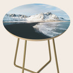 Iceland Mountain Beach - Landscape Photography Side Table Gallery Image 2