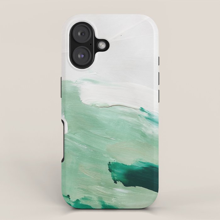 Abstract Oil Painting No. 44 iPhone Case Gallery Image 1