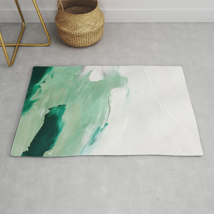 Abstract Oil Painting No. 44 Rug Gallery Image 1