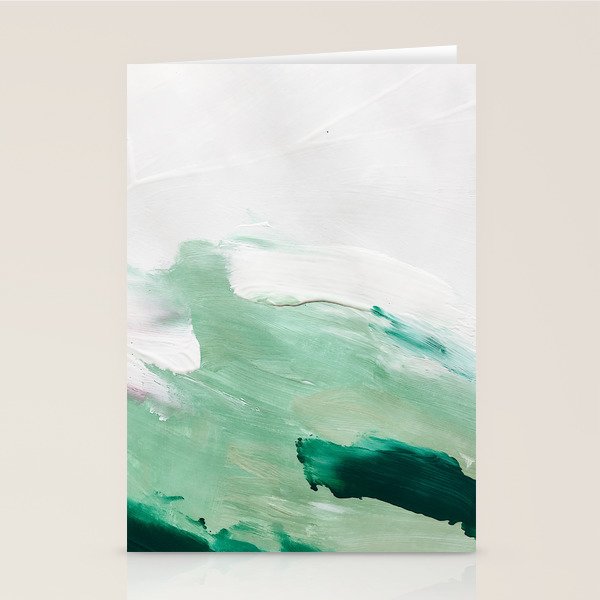 Abstract Oil Painting No. 44 Stationery Card Gallery Image 1