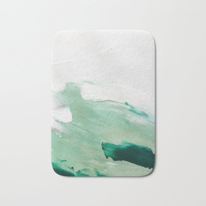 Abstract Oil Painting No. 44 Bath Mat Gallery Image 1
