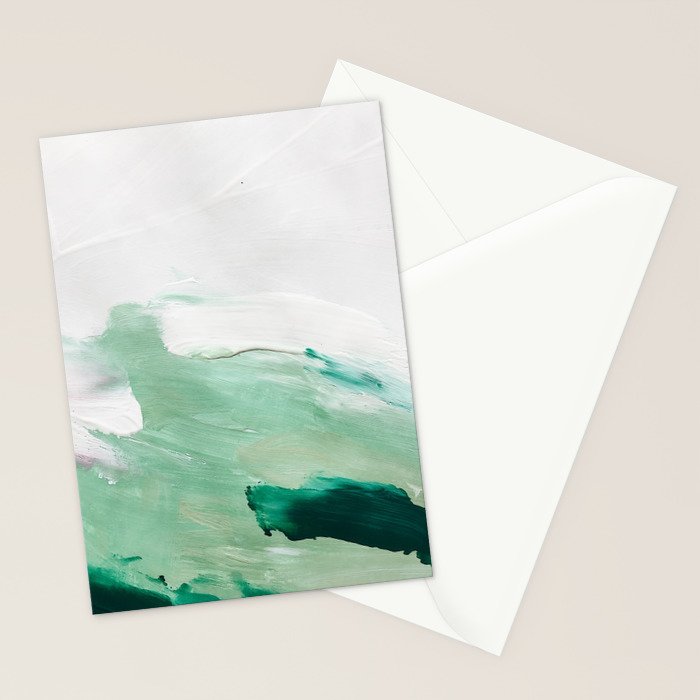 Abstract Oil Painting No. 44 Stationery Card Gallery Image 2