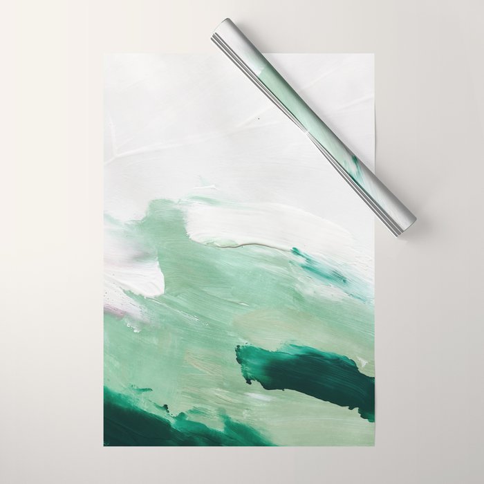 Abstract Oil Painting No. 44 Wrapping Paper Gallery Image 1