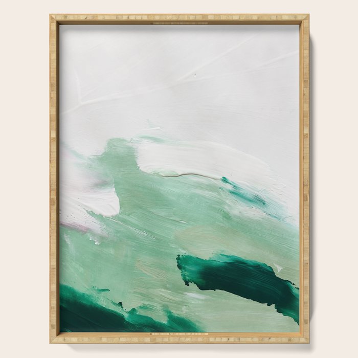 Abstract Oil Painting No. 44 Serving Tray Gallery Image 1