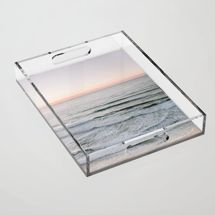 Endless ocean | Ericeira beach photography  Acrylic Tray Gallery Image 1