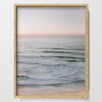 Endless ocean | Ericeira beach photography  Serving Tray Gallery Image 1
