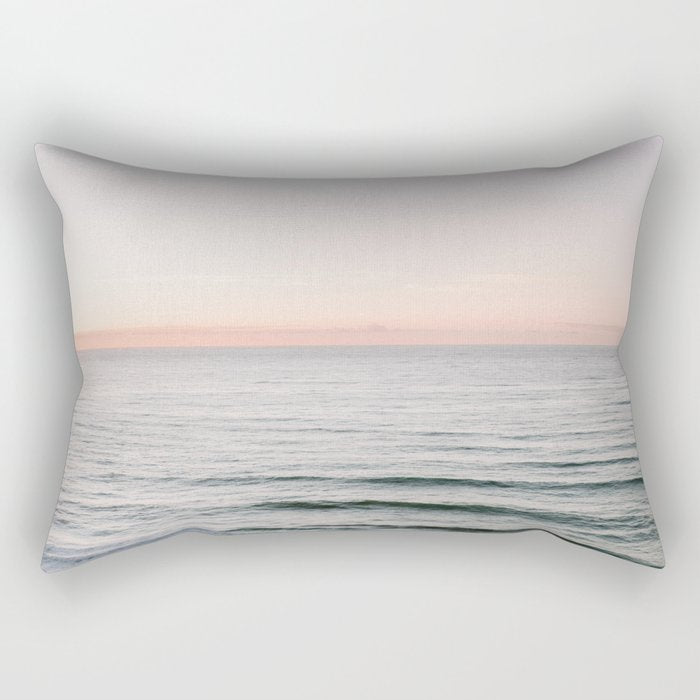 Endless ocean | Ericeira beach photography  Rectangular Pillow Gallery Image 1