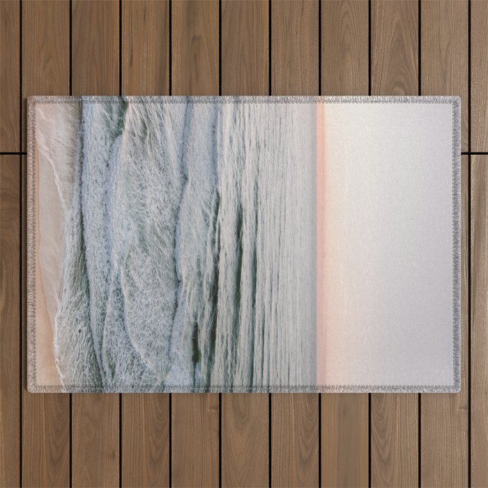 Endless ocean | Ericeira beach photography  Outdoor Rug Gallery Image 1