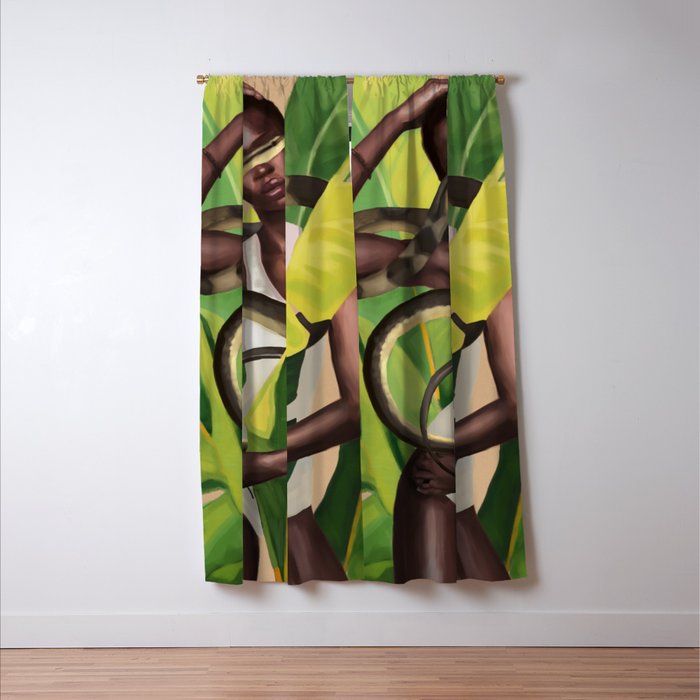 Into the Green Window Curtain Gallery Image 3