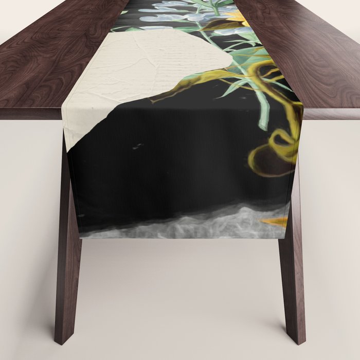 Floral Portrait 20 Table Runner Gallery Image 1