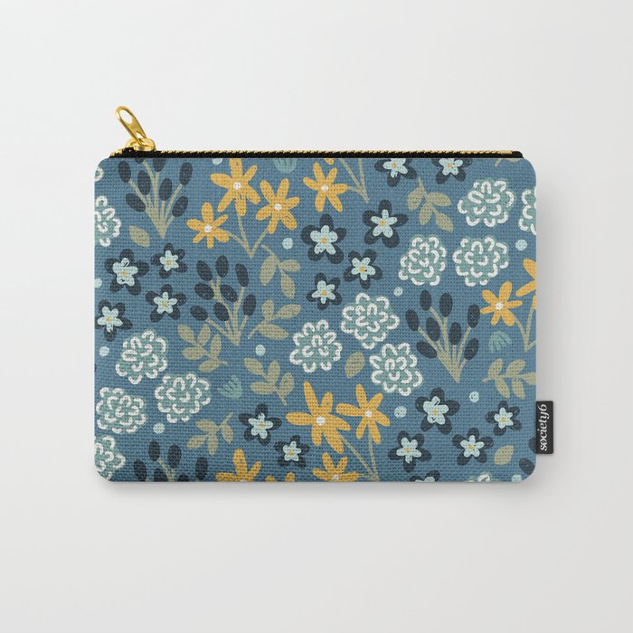 Chasing Wild Flowers Carry All Pouch Gallery Image 1