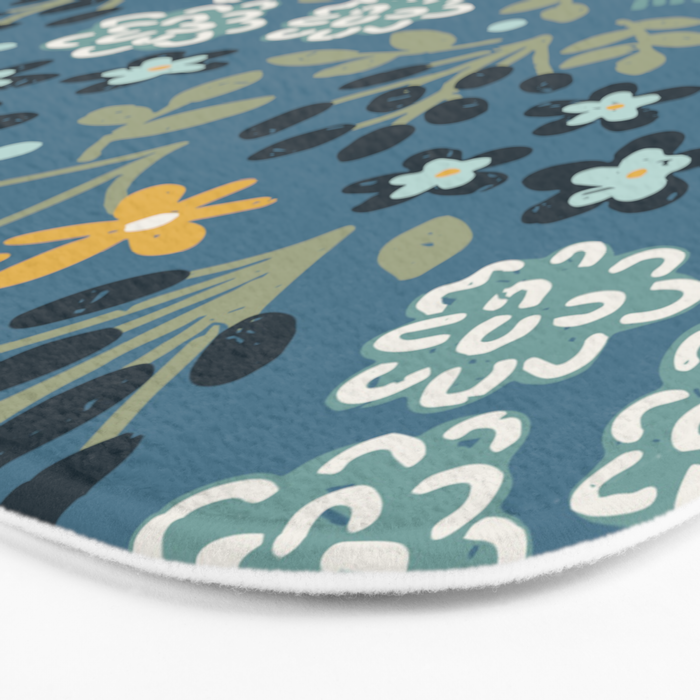 Chasing Wild Flowers Bath Mat Gallery Image 3