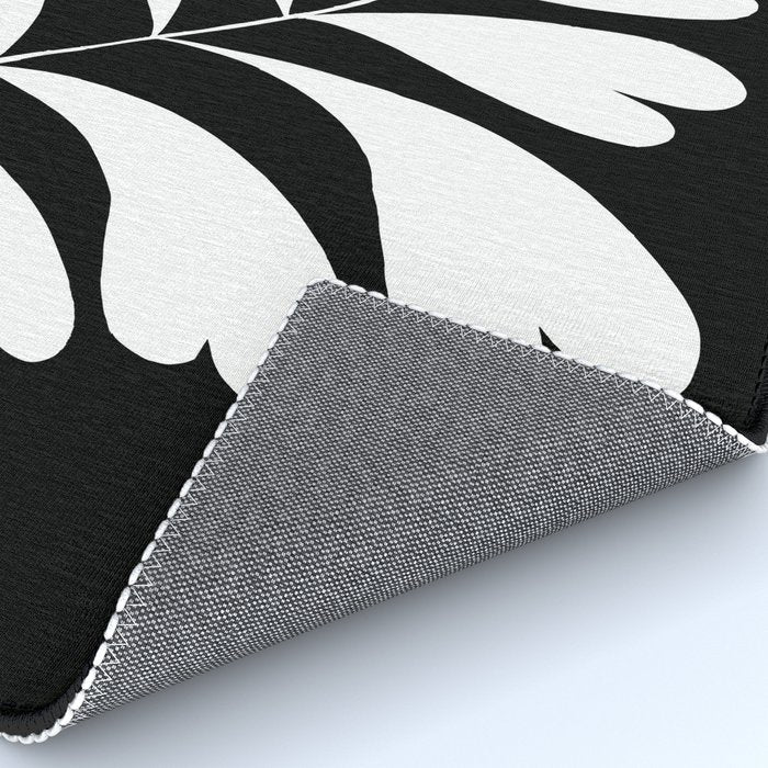 Love Palm Branch In Black  Rug Gallery Image 4