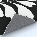 Love Palm Branch In Black  Rug Gallery Image 4