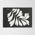 Love Palm Branch In Black  Rug Gallery Image 2