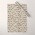 Dots & Flowers #1 Wrapping Paper Gallery Image 1