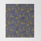 Whimsigoth: Celestial Throw Blanket Gallery Image 2