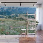 Wildflower Meadow Wall Mural Gallery Image 1