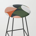 Mid Century Geometric 15 Stool Gallery Image 2