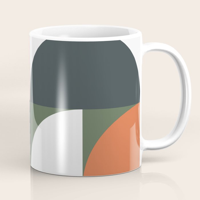 Mid Century Geometric 15 Coffee Mug Gallery Image 1