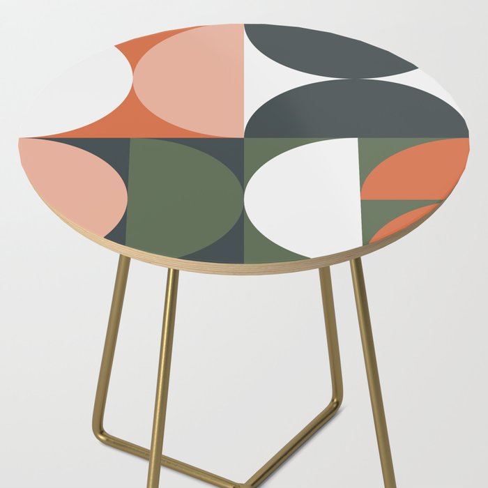 Mid Century Geometric 15 Side Table Gallery Image 2