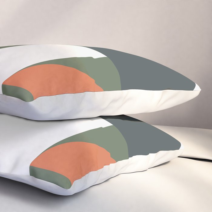Mid Century Geometric 15 Pillow Sham Gallery Image 3