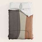 Modern Abstract Shapes #2 Duvet Cover Gallery Image 6