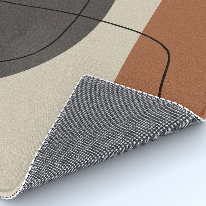 Modern Abstract Shapes #2 Rug Gallery Image 4