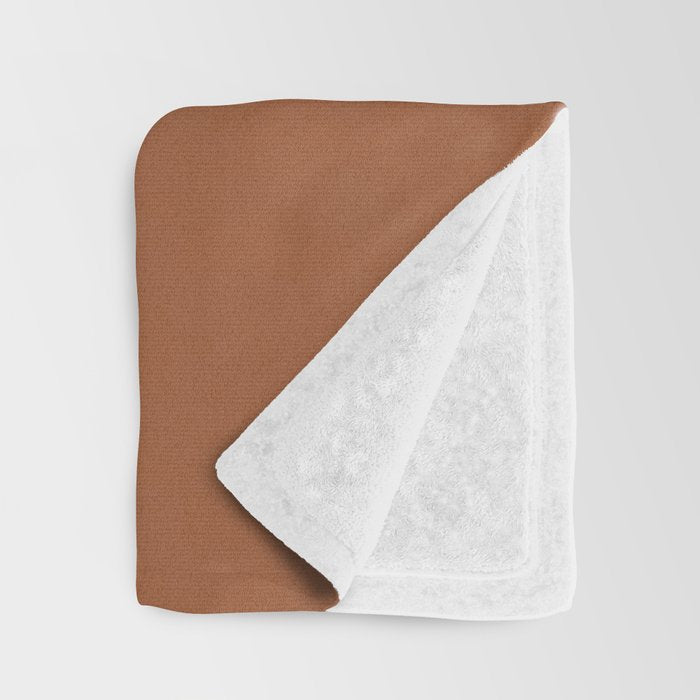 Modern Abstract Shapes #2 Throw Blanket Gallery Image 3
