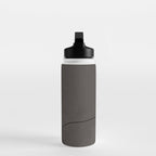 Modern Abstract Shapes #2 Water Bottle Gallery Image 3