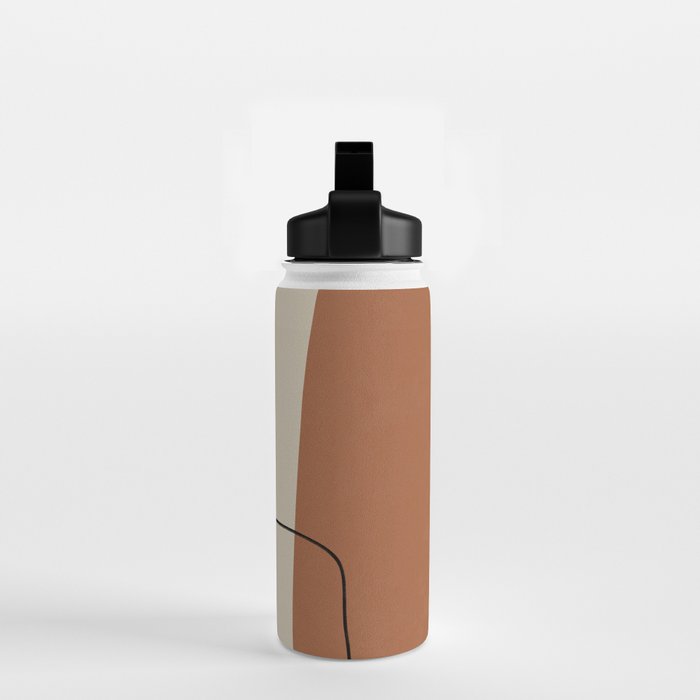 Modern Abstract Shapes #2 Water Bottle Gallery Image 2