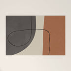 Modern Abstract Shapes #2 Welcome Mat Gallery Image 1