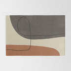 Modern Abstract Shapes #2 Rug Gallery Image 2
