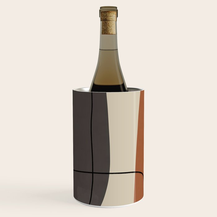Modern Abstract Shapes #2 Wine Chiller Gallery Image 1