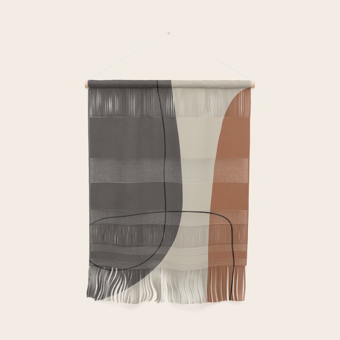 Modern Abstract Shapes #2 Wall Hanging Gallery Image 1