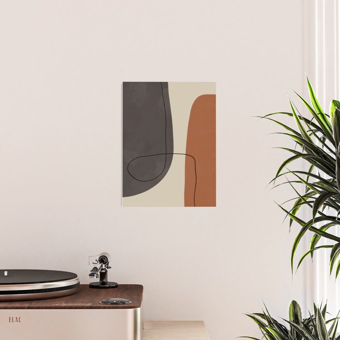 Modern Abstract Shapes #2 Poster Gallery Image 2