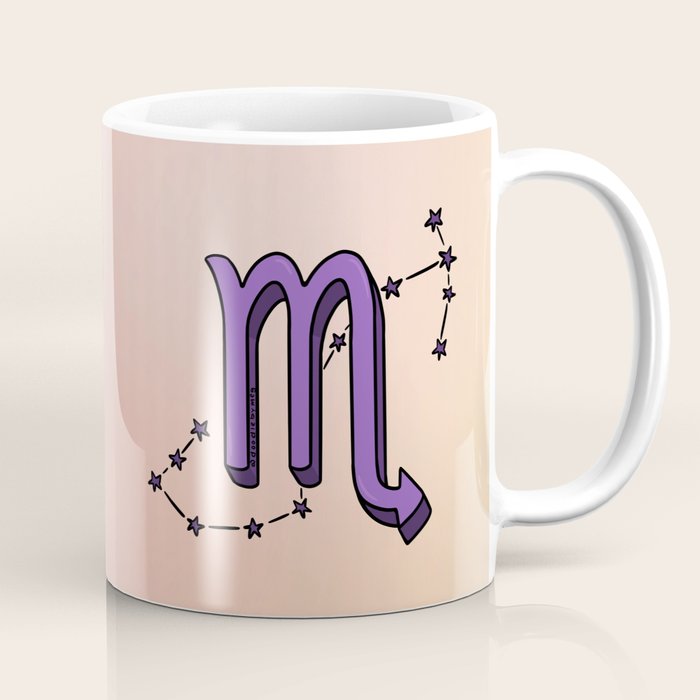 Scorpio Symbol Coffee Mug Gallery Image 1