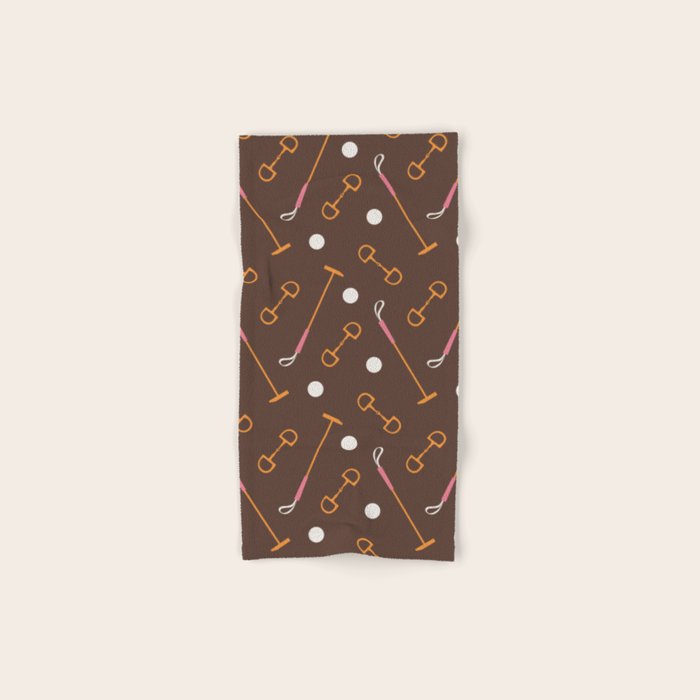 Polo Pattern Bath Towel Gallery Image 1