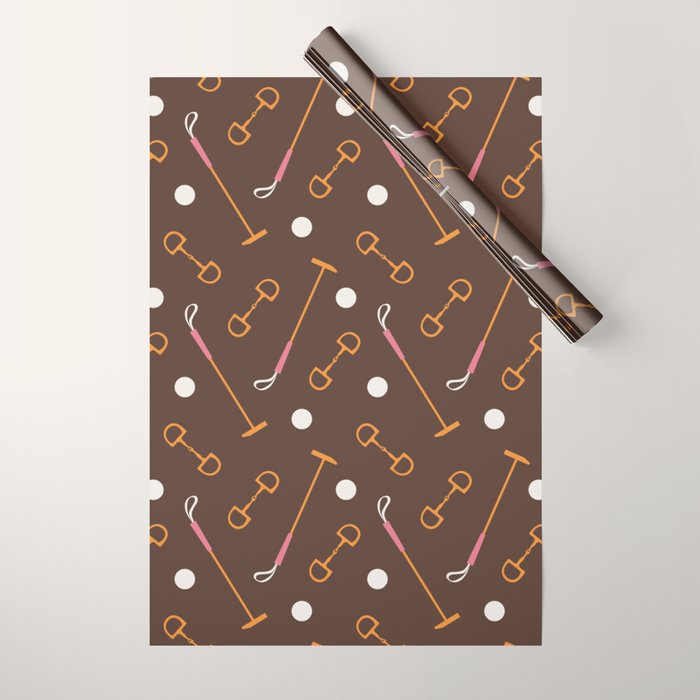 Polo Pattern Wrapping Paper Gallery Image 1