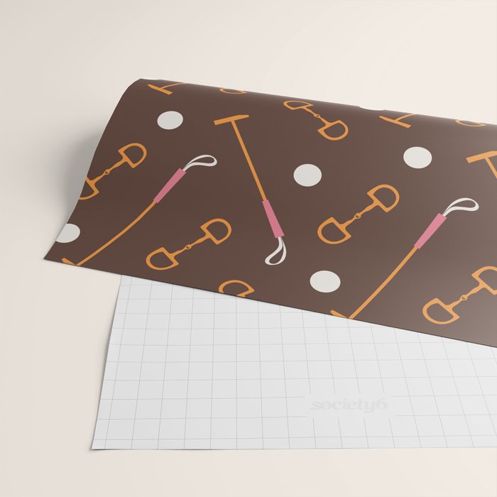Polo Pattern Wrapping Paper Gallery Image 2