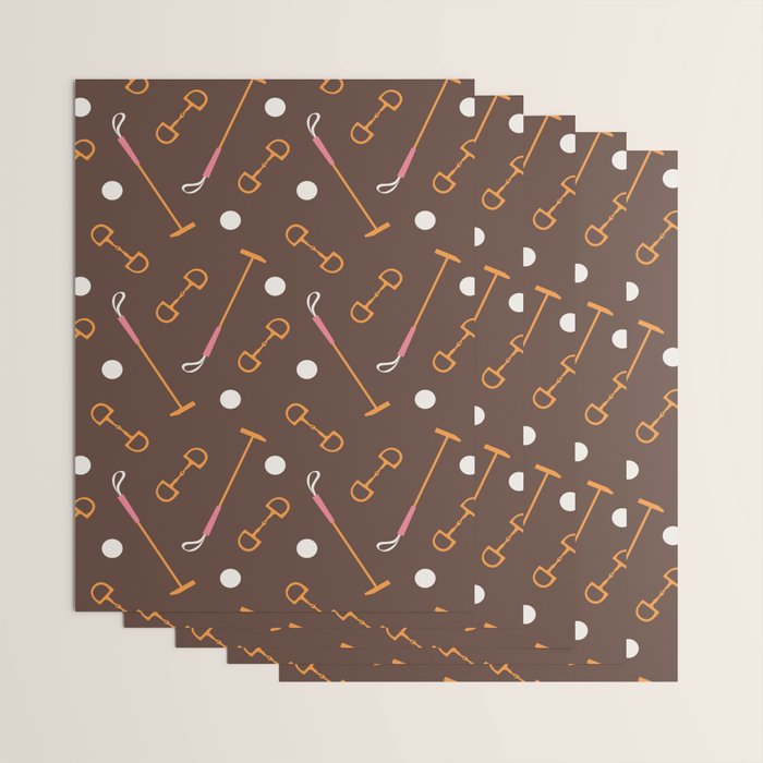 Polo Pattern Wrapping Paper Gallery Image 3