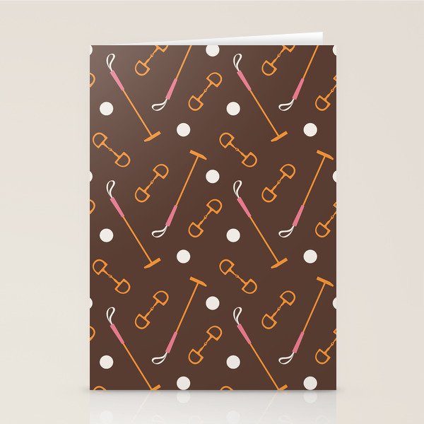 Polo Pattern Stationery Card Gallery Image 2