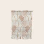 Minimalistic flow Peace lily soft peach Wall Hanging Gallery Image 1