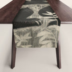 Bamboo Panda Dancing Pair Table Runner Gallery Image 1