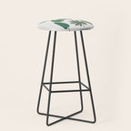 Cat and Plant 39: Tropicat Leaves Stool Gallery Image 1